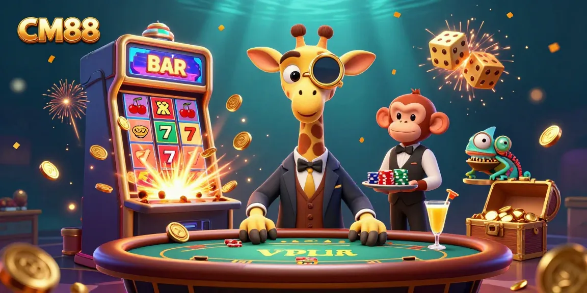 Players experience winning thrills at CM88 with vibrant casino action and golden jackpots.