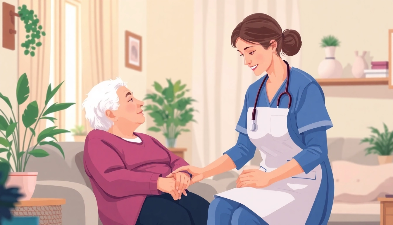 Pflegefachkraft Hameln provides compassionate care to elderly patients at home.