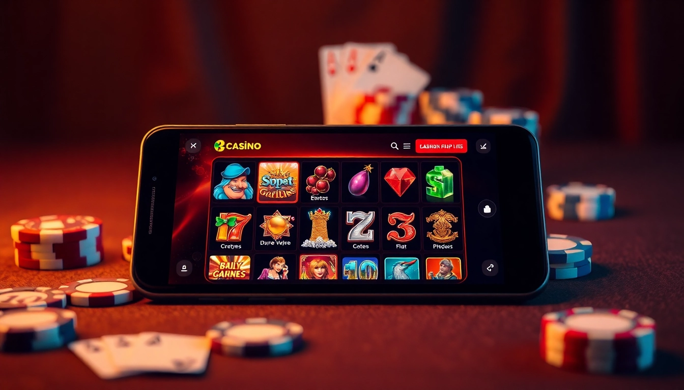 Entdecken Sie die beste Casino App in Deutschland mit elegantem Benutzerinterface und spannenden Spielen auf Ihrem Smartphone.