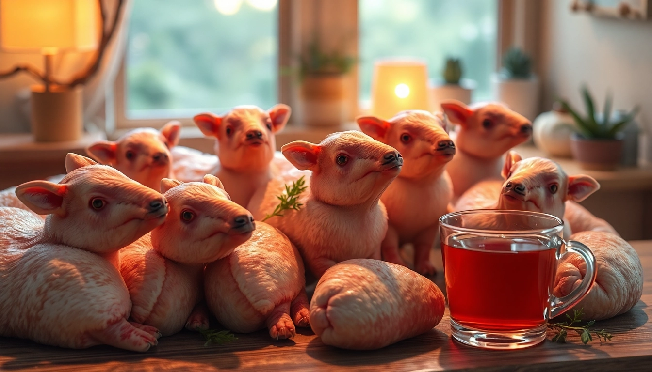 Genießen Sie Haschkekse kaufen in einer attraktiven, modernen Präsentation mit Kräutertee.