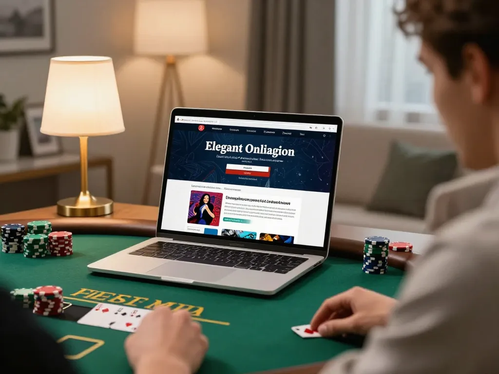 Miso88 live poker game experience with a player focused on strategy and betting decisions in a cozy online setup.