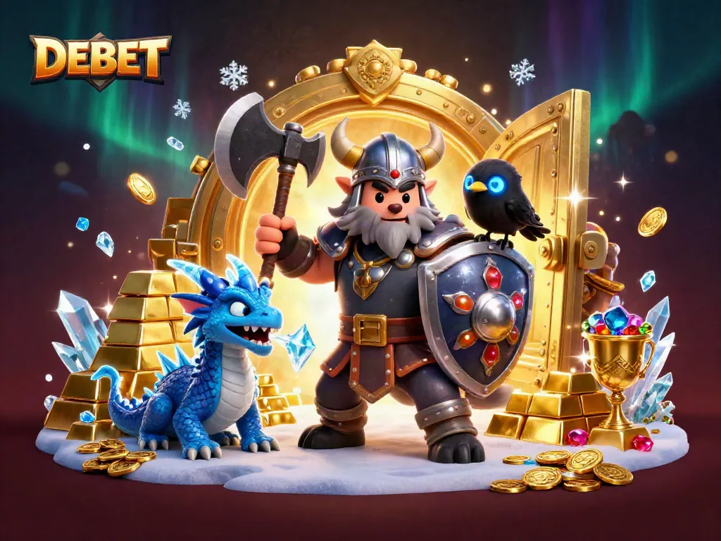 Experience the thrill of DEBET with captivating Viking warriors and treasures in 2026.