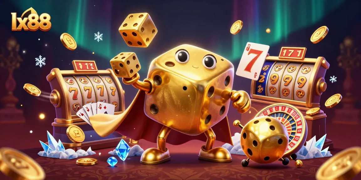 Experience the excitement of winning with lx88 at an ultra-modern online casino featuring dynamic scenes of games.