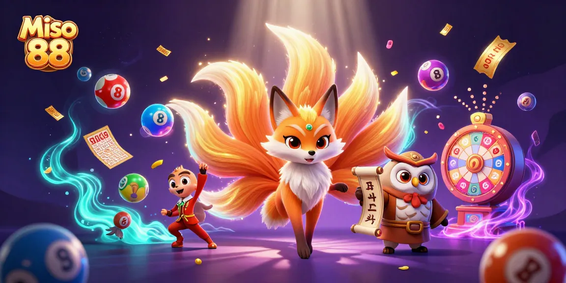 Miso 88 offers vibrant casino experiences with a nine-tailed fox spirit and lottery elements.