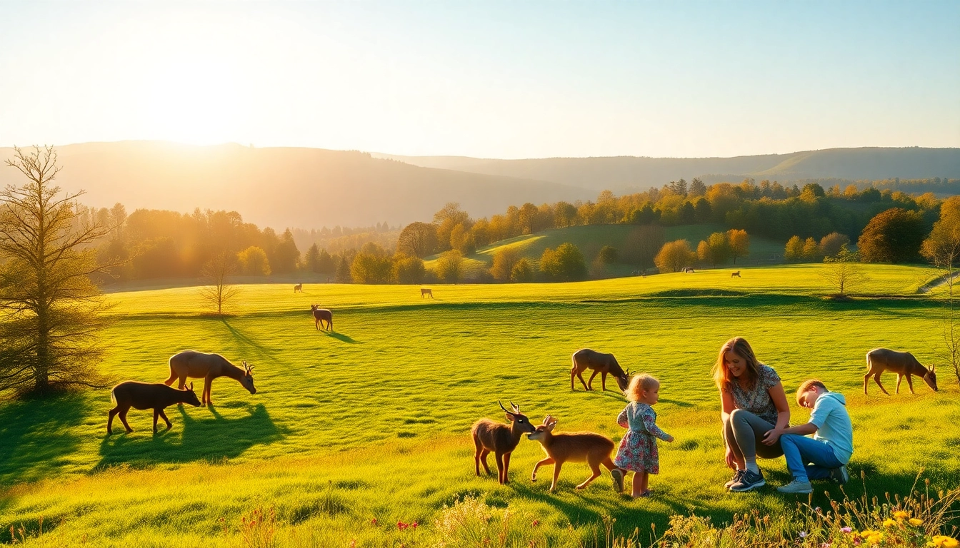 Experience family-friendly wildlife encounters at schwarze-berge.de with diverse animals in a beautiful park.