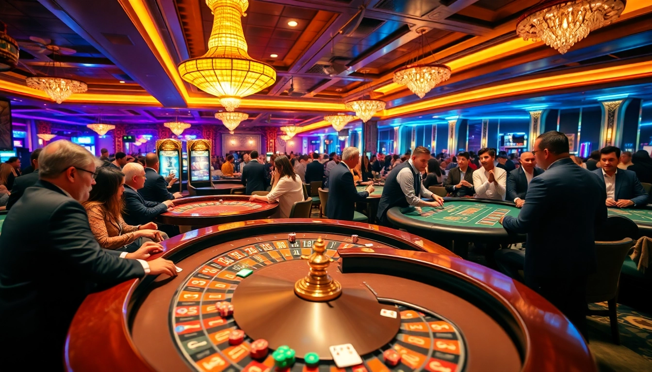 Golisimo Germany offers an exciting casino atmosphere showcasing vibrant gaming halls.