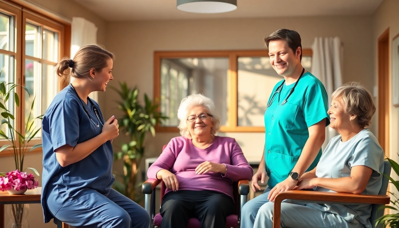Pflegekräfte in der Pflege gewinnen: Ein engagiertes Team in einer positiven Umgebung.