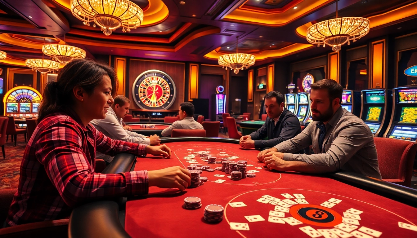 Experience the thrilling atmosphere of gambling at https://e2bet-games.org with vibrant poker and casino elements.