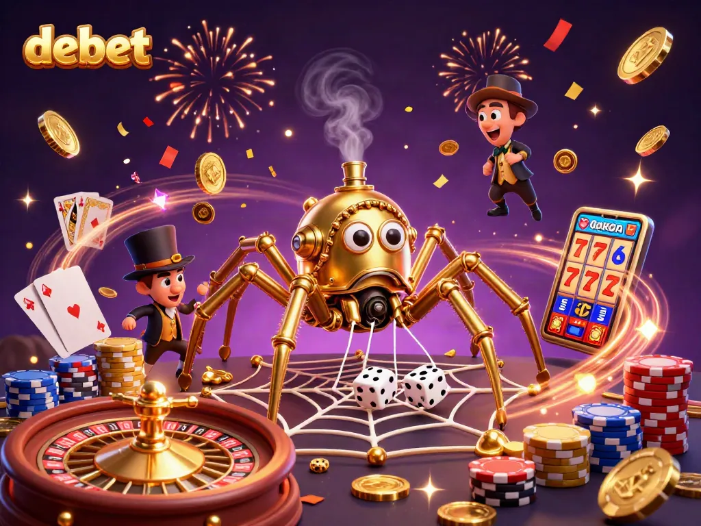Engage with the debet fantasy of steampunk gaming, featuring characters trapped in a web of chance.