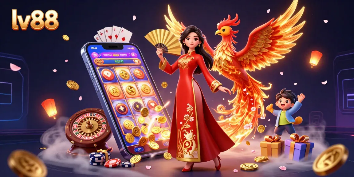 Experience thrilling gameplay at lv88 with colorful slot games and dynamic casino elements.
