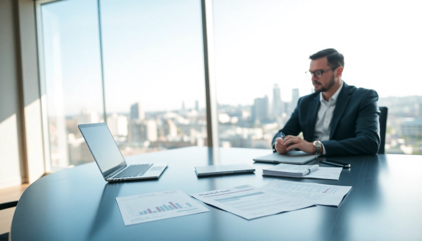 Headhunter Finance diskutiert erfolgreiche Talente im Finanzbereich in einem modernen Büro.