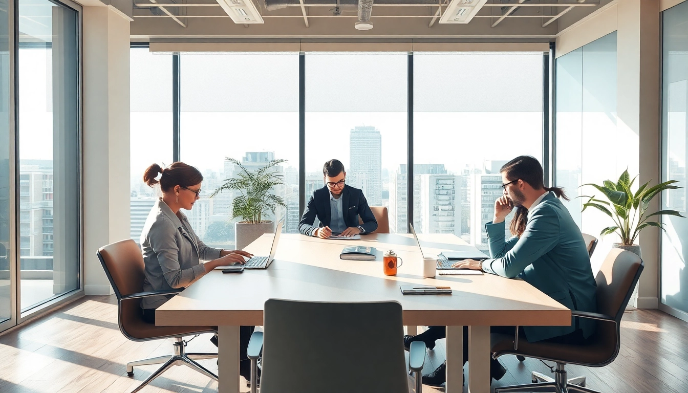 Headhunter Berlin: Ein engagiertes Team im modernen Büro bei der Rekrutierung von Fachkräften.