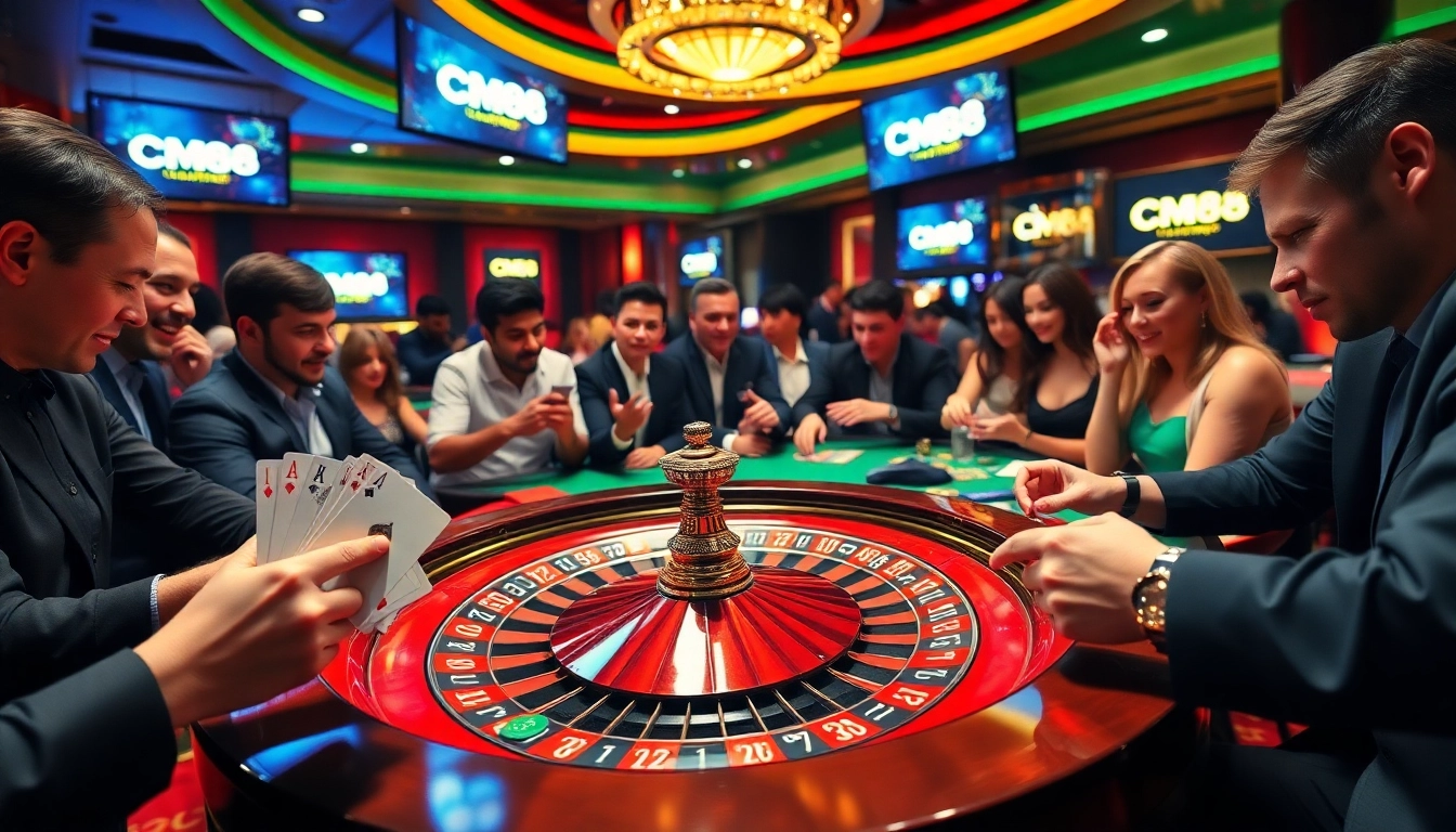 Experience the thrill of roulette at CM88, where excitement meets professionalism.