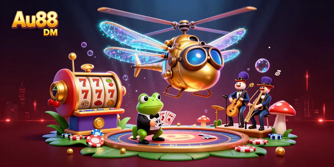 Experience the excitement of Au88 DM with vibrant slot games and captivating casino action.