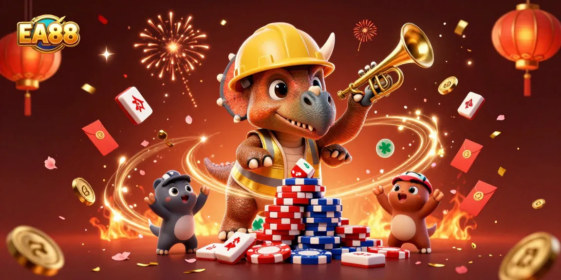Celebrate wins at EA88 with exciting games, joyful characters, and vibrant elements.